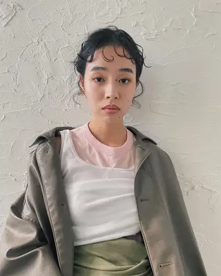 ヘアアレンジ 藤原 怜央のヘアスタイル