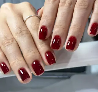 ネイル By moonネイル 🌷ワンホン/韓国風のネイルデザイン