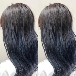 ロング カラー ケアブリーチ /髪質 改善/古橋圭史郎のヘアスタイル