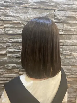 ミディアム カラー 山浦 貴恵のヘアスタイル