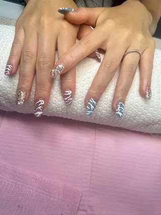 ネイル FuFu.Nail 2️⃣番のネイルデザイン