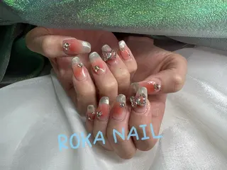 ネイル 長さだし専門店 ROKANAILのネイルデザイン