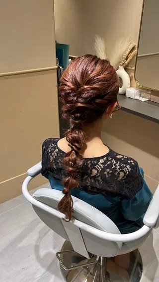 ロング ヘアアレンジ 🫧tomoka 透明感カラー🫧のヘアスタイル