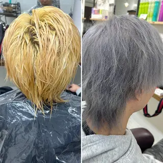 カラー ダブルスキルエクステ /羽エクステ白石宇由のヘアスタイル