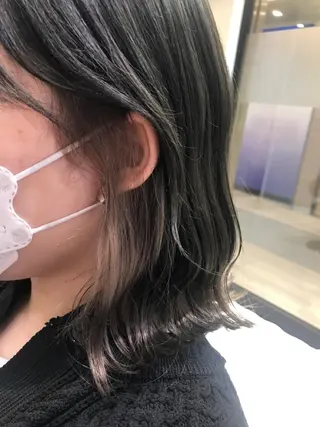 ミディアム カラー ヘアセット/メンズ パーマChihoのヘアスタイル