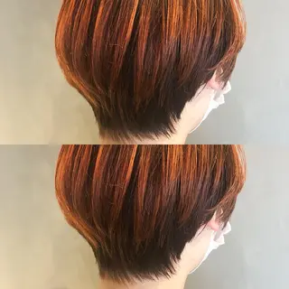 ショート 長谷川 沙紀のヘアスタイル