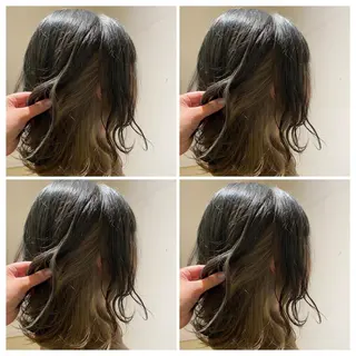 セミロング カラー 💎髪質改善／ レイヤー荻原💎のヘアスタイル