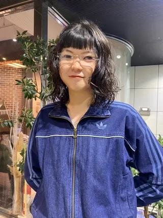 パーマ 髪質改善 ネイル コトミ🐸のヘアスタイル