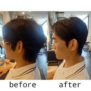 メンズ LEE HANAのヘアスタイル