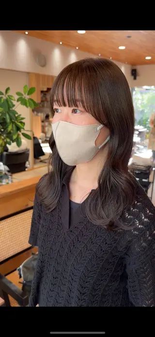 ロング 愛花/久屋大通/ 切りっぱなしボブのヘアスタイル