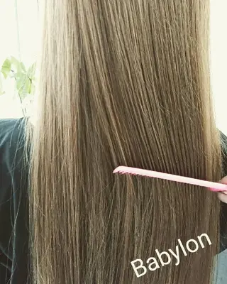 ロング カラー 畑中秀平💛艶髪💜 Babylon 代表のヘアスタイル