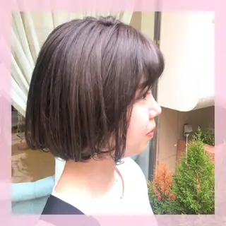 ショート カラー 🍒前川 🍒のヘアスタイル