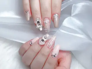 ネイル M🌷nail 長さだし専門店のネイルデザイン