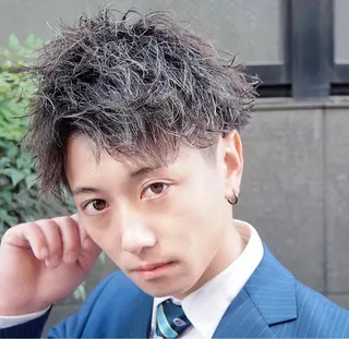 パーマ メンズ トレンドパーマ‼️ NAOKI💥のヘアスタイル