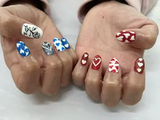 ネイル RAY NAIL 今池店 赤松のネイルデザイン