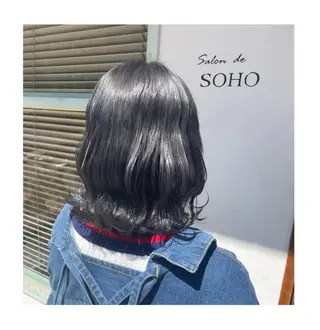 ミディアム ❁⃘ ち だ り さ ❁⃘のヘアスタイル