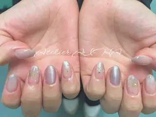 ミディアム アトリエAIHA★ フィルイン推奨サロンのネイルデザイン
