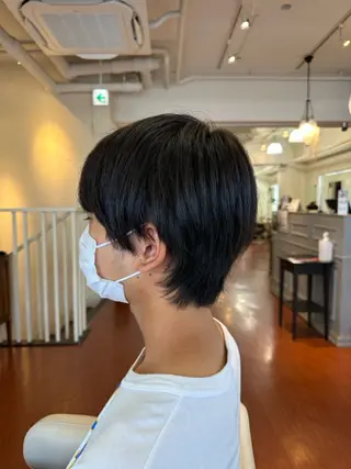 ショート メンズ 【contour】 ゆめ菜のヘアスタイル