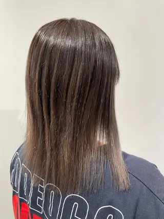 カラー メンズモデル板橋 島田依杏のヘアスタイル
