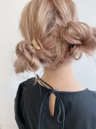 ヘアアレンジ ✨艶髪✨ 奈須晴香のヘアスタイル