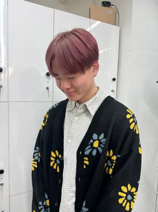 カラー 矢場町/メンズ/暖色 /chinatsu.のヘアスタイル