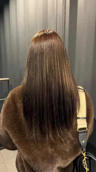 カラー AYANE ◝✩韓国ヘアのヘアスタイル