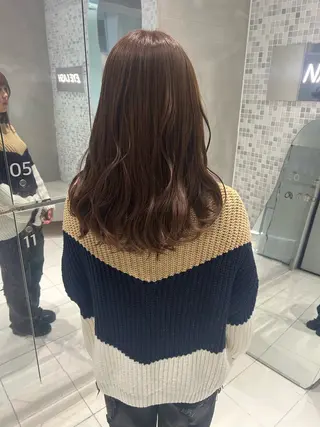 ロング カラー 透明感カラー🫧 nanohaのヘアスタイル