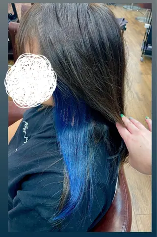 ロング カラー 村山 かほのヘアスタイル