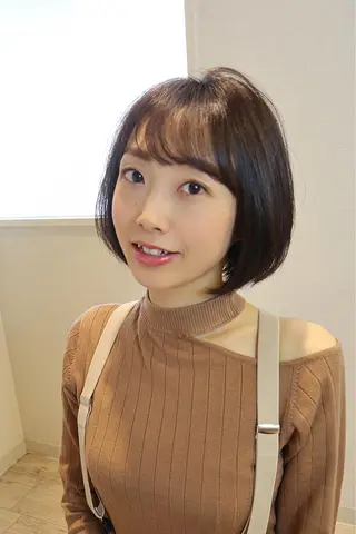 ショート 岩間 祐佳のヘアスタイル