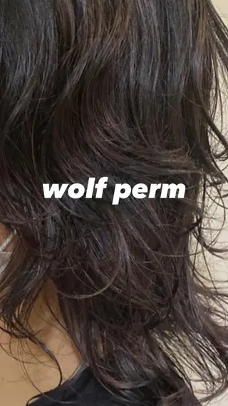 ミディアム カラー パーマ ヘアアレンジ メンズ キッズ ネイル マツエク・マツパ 🌈デザインヘア職人 Kaede🌈のヘアスタイル