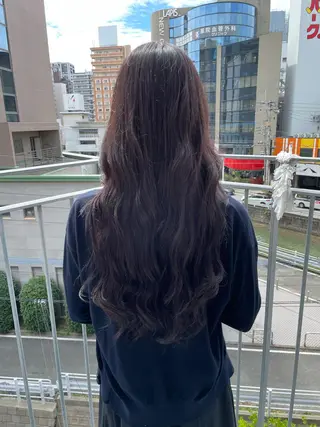 セミロング カラー Agu hair beqq 福岡別府所属・🐥 kotori 🐥のヘアスタイル