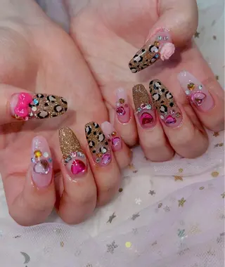 ロング nina beautyのネイルデザイン