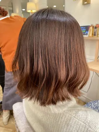 ミディアム 髪質改善お任せ ください♪ひとみのヘアスタイル