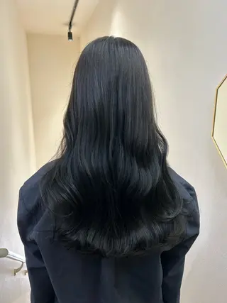 ロング カラー hub hair レイヤー/透明感のヘアスタイル