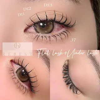 マツエク・マツパ Eye menu 🎀 REBESTのマツエク・マツパデザイン