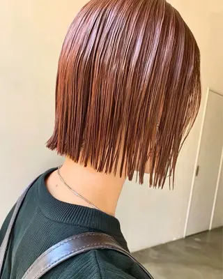 ショート カラー 👑ショート/ボブ /銀座/ニシオカ👑のヘアスタイル