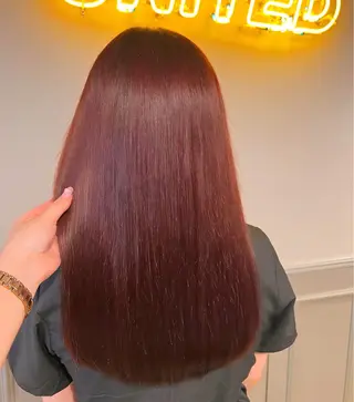 セミロング 💖札幌カラー 指名No.1💖玲奈のヘアスタイル