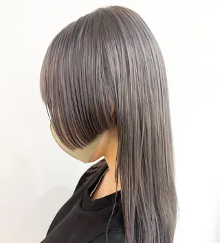 セミロング ☺︎ RIHOのヘアスタイル