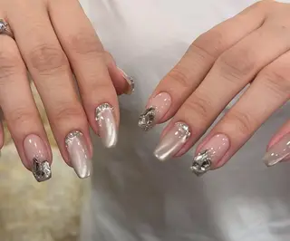 ネイル By moonネイル 🌷ワンホン/韓国風のネイルデザイン