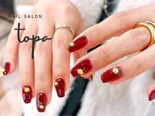 セミロング nail salon topaのネイルデザイン