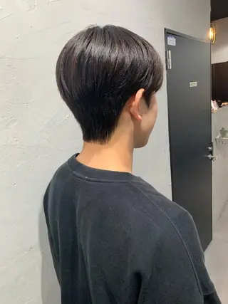 ショート メンズ/柏/パーマ/ チハヤのヘアスタイル