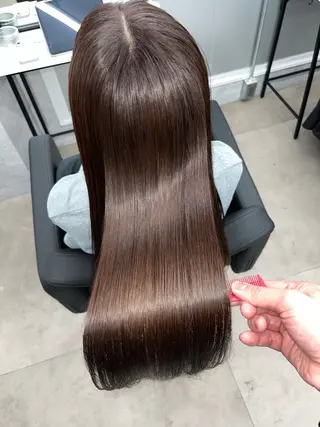 ロング カラー パーマ 🌈艶髪/髪質改善 新宿itouのヘアスタイル