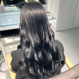 ロング カラー メンズカット/ニュア ンスパーマkaitoのヘアスタイル