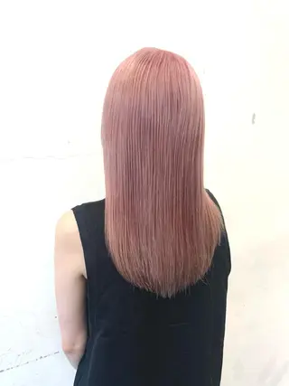 セミロング カラー ヘアアレンジ HARU//原宿🤍 リピート率NO.1のヘアスタイル