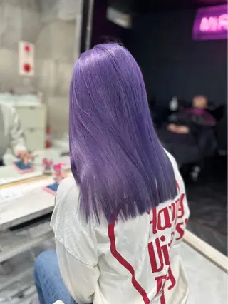 カラー 🌈推し活ハイトーン 💫荒川結星のヘアスタイル