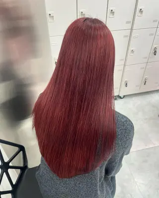 ロング まろっと艶感ブラウン ベージュ🤍まなかのヘアスタイル