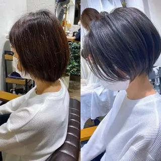 ショート 大人ショート特化/ カットモデル/表参道のヘアスタイル