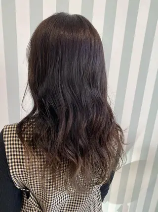ロング カラー 小顔レイヤー/ ベージュ🤍Rieのヘアスタイル