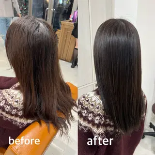 ロング カラー 🫧ボブ/艶髪カラー 伊原修子のヘアスタイル