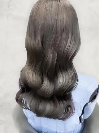 ロング カラー 盛れる顔周り×韓国 レイヤー/あやの🐒のヘアスタイル